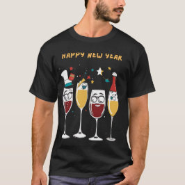 Camiseta celebración del Año Nuevo