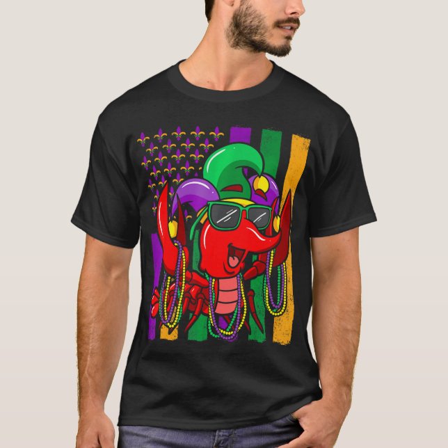 Camiseta Celebración del Carnaval del Mardi Gras (Anverso)