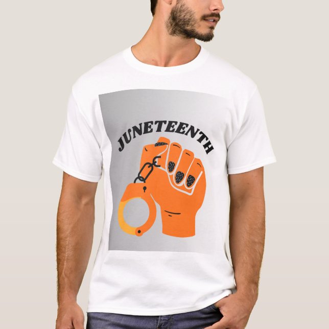 Camiseta Celebración del Día de Juneteenth – Libertad, Unid (Anverso)
