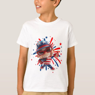 Camiseta Celebración del Día de la Independencia