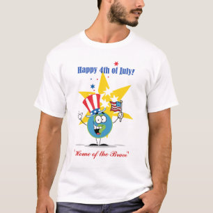 Camiseta Celebración del Día de la Independencia de los