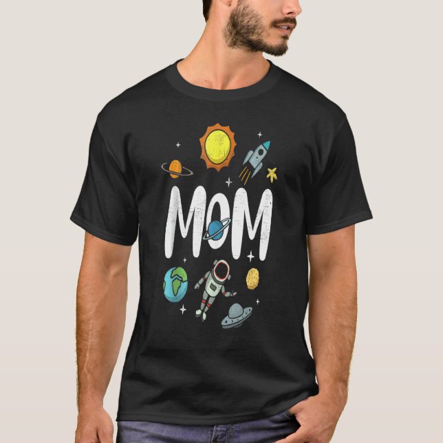 Camiseta Celebración del Día de la Madre de Astro Mom Unive (Anverso)