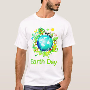 Camiseta celebración del día de la tierra 2023