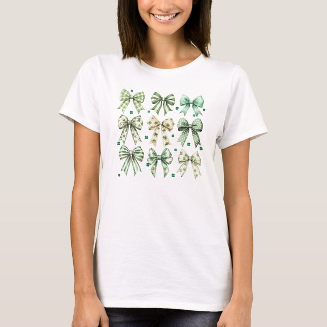 Camiseta Celebración del Día de San Patricio de Coquette Bo (Anverso)