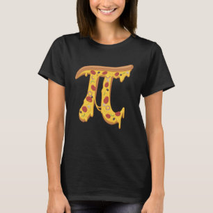 Camiseta celebración del día pi pizza de matemáticas para c