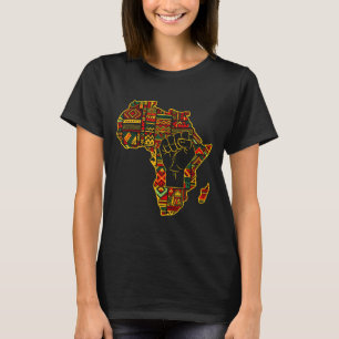 Camiseta Celebración del Mes de la Historia Negra con Puño