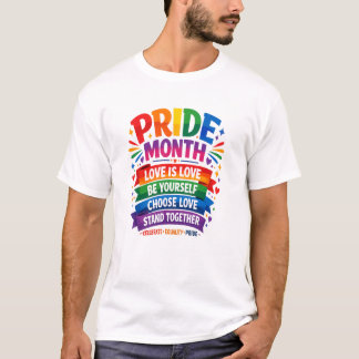 Camiseta Celebración del Mes del Orgullo