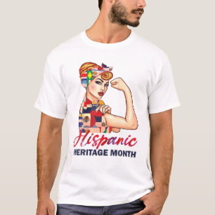 Camiseta Celebración del Mes del Patrimonio Hispano