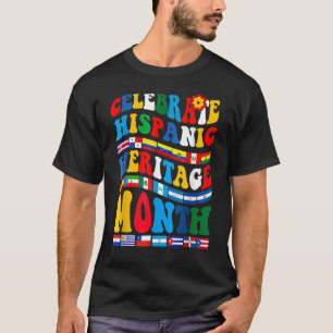 Camiseta Celebración del Mes del Patrimonio Nacional Hispan