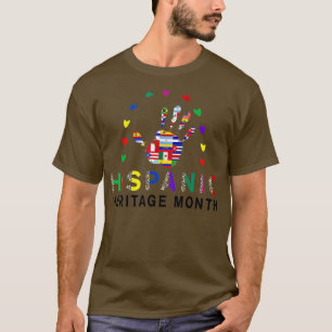 Camiseta Celebración del Mes del Patrimonio Nacional Hispan