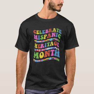 Camiseta Celebración del Mes del Patrimonio Nacional Hispan