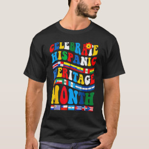 Camiseta Celebración del Mes del Patrimonio Nacional Hispan