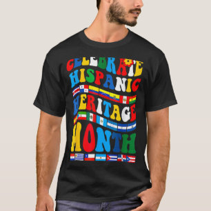 Camiseta Celebración del Mes del Patrimonio Nacional Hispan
