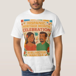 Camiseta Celebración del Mes del Patrimonio - Vibrante arte