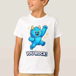 Camiseta Celebración del Monstruo Azul Saltarín de You Rock