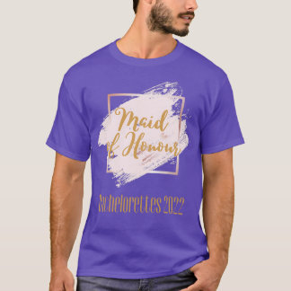 Camiseta Celebración del partido Bachelorette Maid of Honor