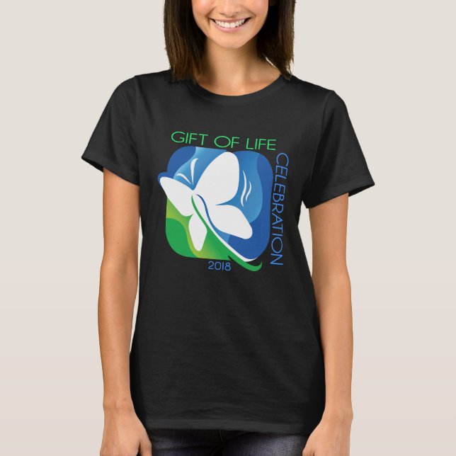 Camiseta Celebración del regalo de la vida 2018 (Anverso)