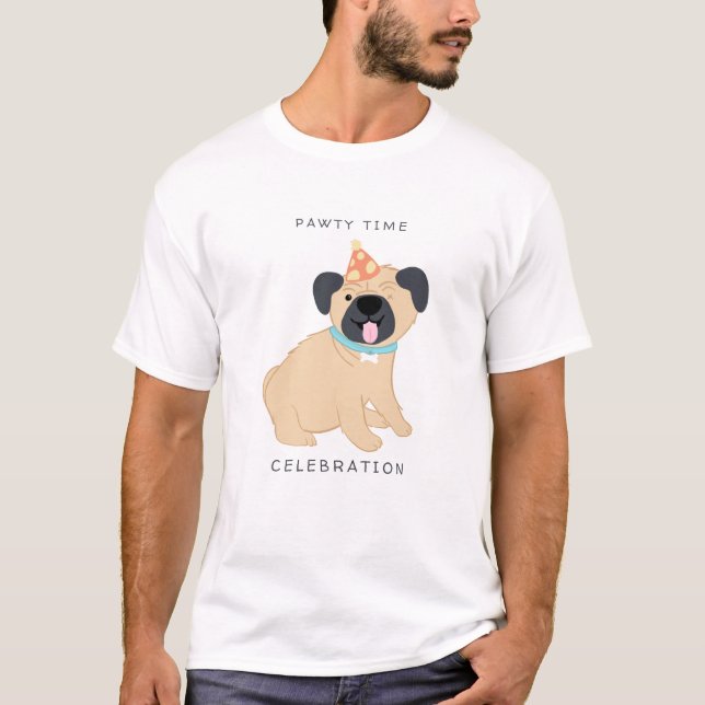 Camiseta 'Celebración del tiempo de fiesta', Día de los per (Anverso)