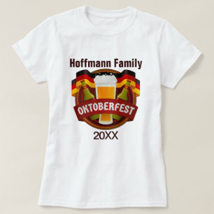 Camiseta Celebración familiar del Oktoberfest