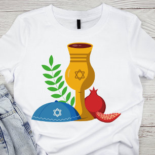 Camiseta Celebración festiva de Yom Kippur