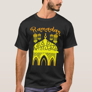 Camiseta Celebración islámica musulmana ayuno islámico ra á