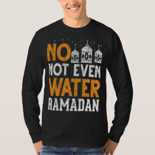 Camiseta Celebración islámica musulmana no hay ni siquiera