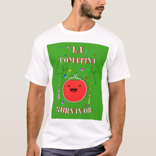Camiseta Celebración La Tomatina Bunol Regalo Valencia Espa
