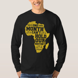 Camiseta Celebración Mapa africano Kente Guay Historia negr