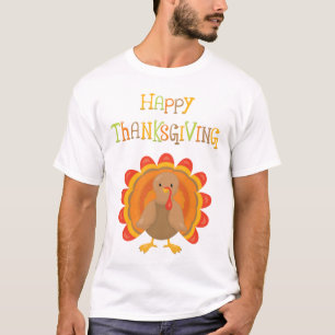 Camiseta Celebración masculina del Día de Acción de Gracias