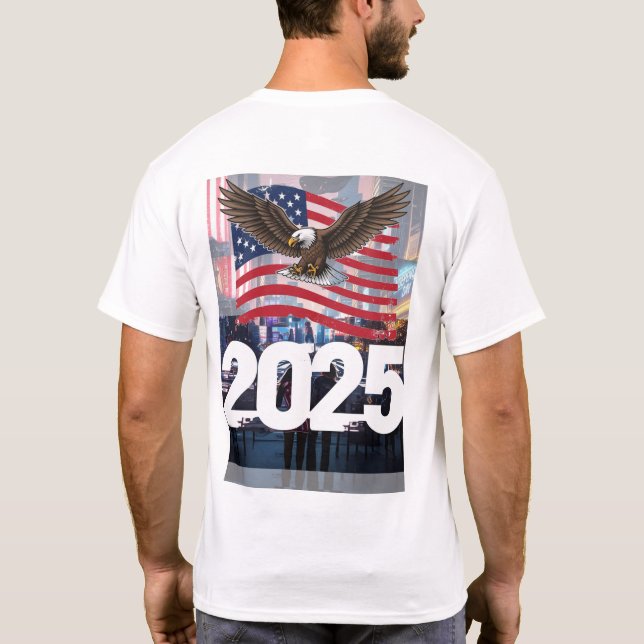 Camiseta Celebración patriótica de 2025 | Independencia mod (Reverso)