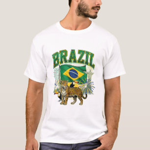 Camiseta Celebración Patriótica de la Fauna y Flora con la
