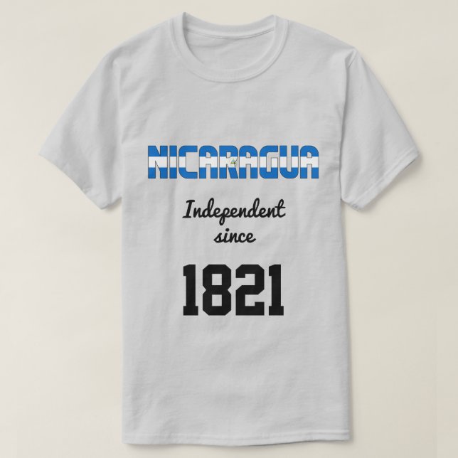 Camiseta Celebración por la independencia de la bandera de  (Diseño del anverso)