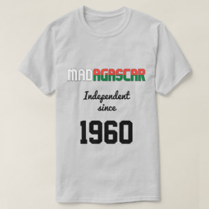 Camiseta Celebración por la independencia de la bandera de 