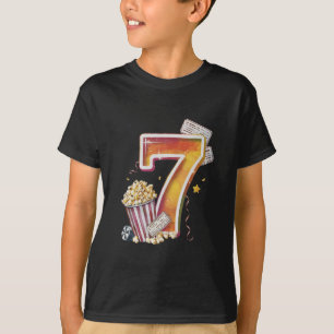 Camiseta Celebración Séptima Noche De Película Cumpleaños P