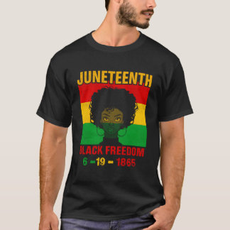 Camiseta Celebraciones de Juneteenth a través de gafas de n