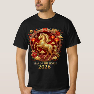 Camiseta Celebraciones del Año Chino del Caballo 2026