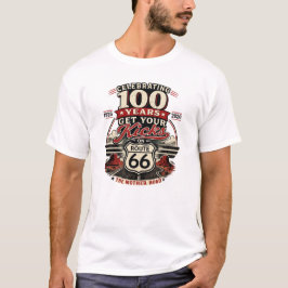 Camiseta Celebrando 100 años de la Ruta 66
