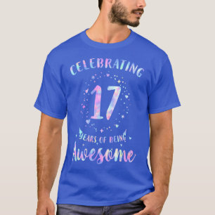 Camiseta Celebrando 17 Años De Ser Un Increíble Colo De Tej