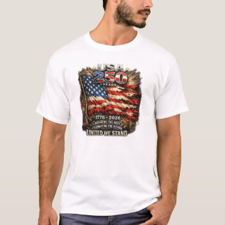 Camiseta Celebrando 250 Años  