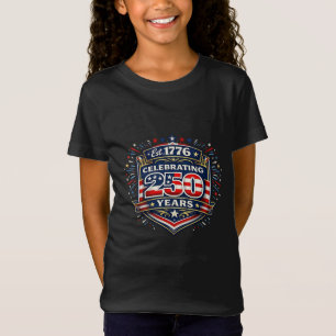 Camiseta Celebrando 250 Años de Libertad Americana
