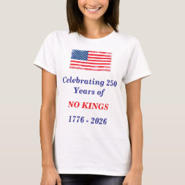 Camiseta Celebrando 250 Años de SIN REYES, Casual