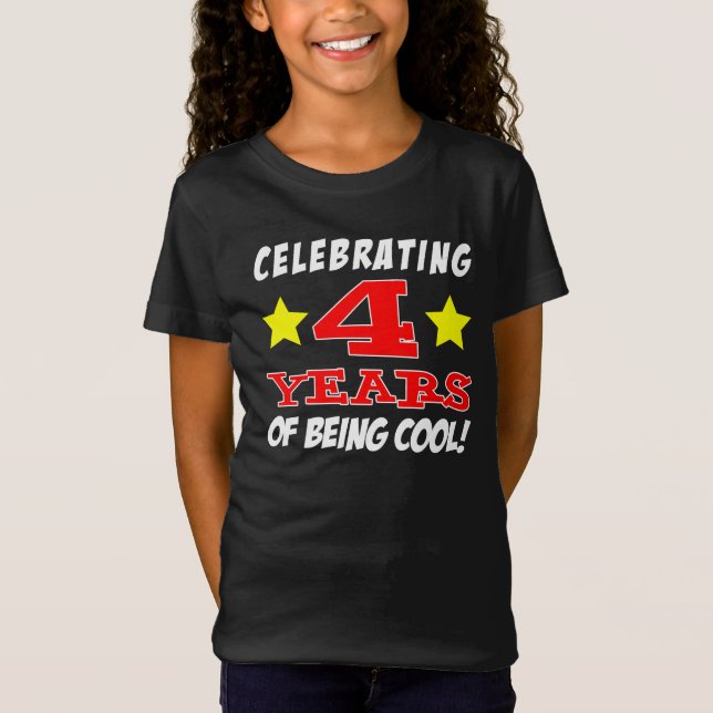 Camiseta Celebrando 4 Años De Ser Guay (Anverso)