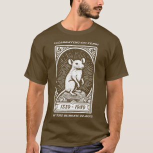 Camiseta Celebrando 650 años de la peste bubónica