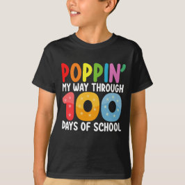 Camiseta Celebrando A Mi Manera Los 100 Días De Escuela