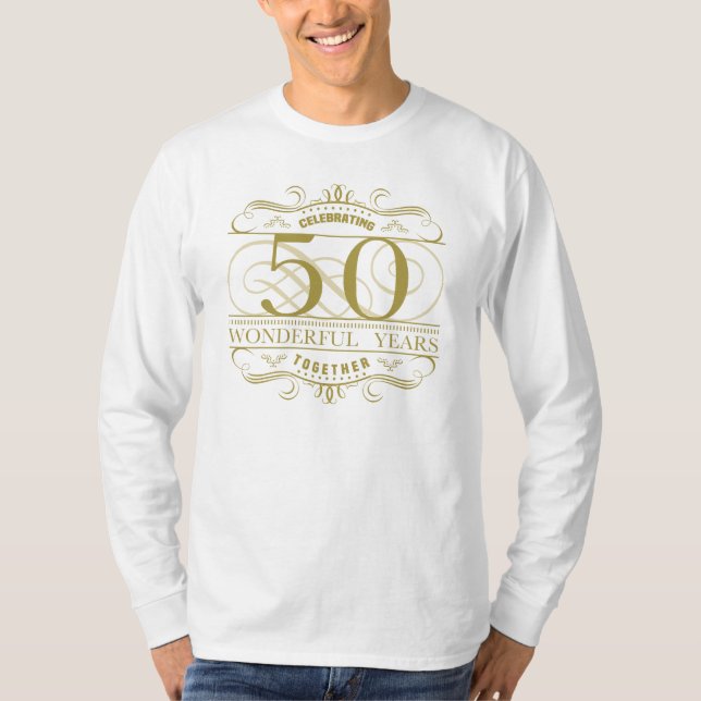 Camiseta Celebrando el 50 aniversario (Anverso)