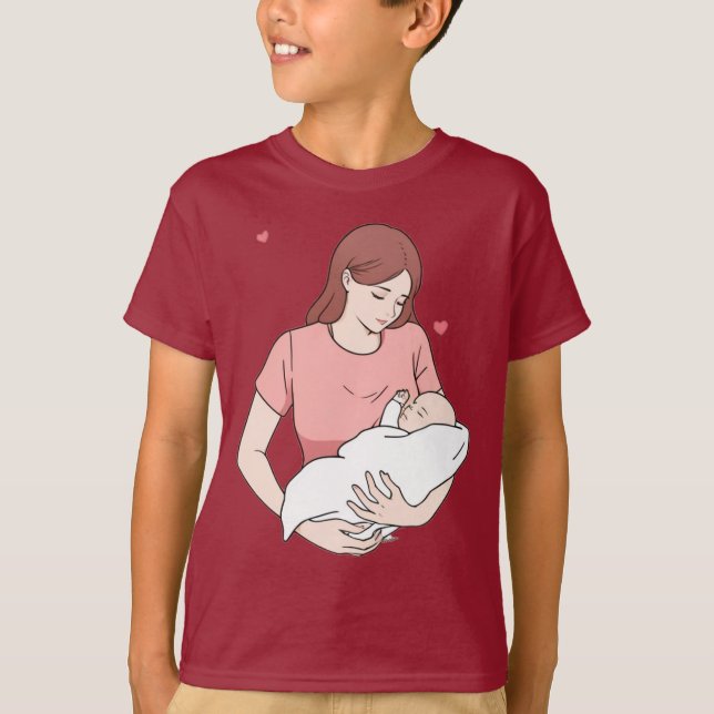 Camiseta Celebrando el amor incondicional de las madres - (Anverso)
