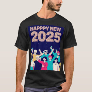 Camiseta Celebrando el Año Nuevo juntos