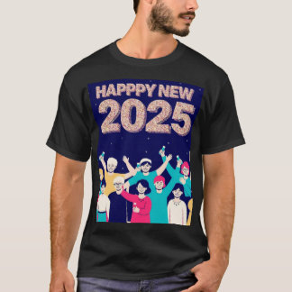Camiseta Celebrando el Año Nuevo juntos