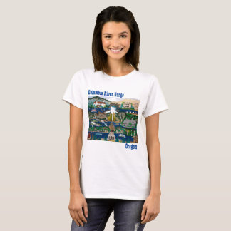Camiseta Celebrando el desfiladero del río Columbia