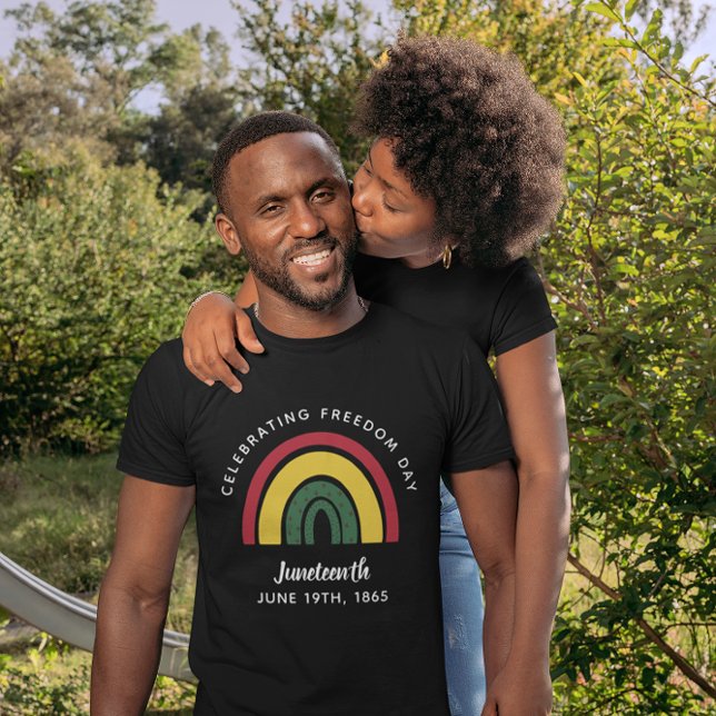 Camiseta Celebrando el Día de la Libertad, arcoiris 1865 (Subido por el creador)
